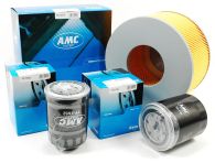 Oil, Air and Fuel Filters supplied as a kit 