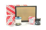 Genuine Toyota Oil Air and Fuel Filters