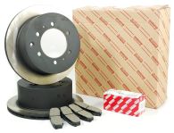 Genuine Toyota Rear Brake Disc & Pad Kit