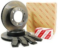 Genuine Toyota Front Brake Disc & Pad Kit