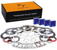 Double Front Swivel & Hub Seal Kit with NSK bearings