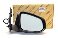 Genuine RH Door Mirror- Heated, Electric lens, Clear Indicator & Manual Folding